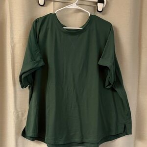 Forest Green Women's Short Sleeve Top